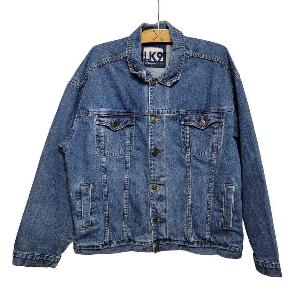 Beyond Unlimited Y2K Denim Jean Jacket 4-Pocket Size XXL